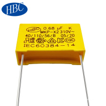 0.68uf 270V 310V MKP X2 capacitor priced factory